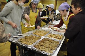 スベリヒユ（ヒョウ）料理試食会