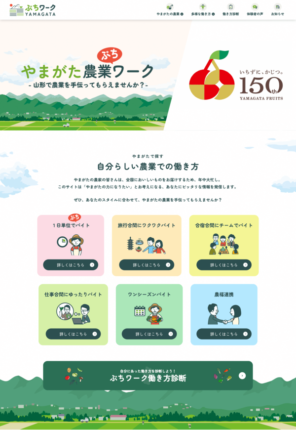 やまがた農業ぷちワーク